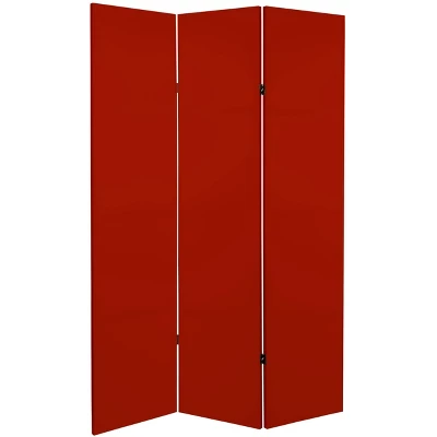 6" Double Sided Canvas Room Divider - Oriental Furniture 5 6" Double Sided Canvas Room Divider - Oriental Furniture - Image 3