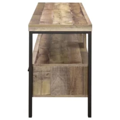 Morello 2 Drawer TV Stand For TVs Up To 65" Weathered Pine - Coaster -Furniture Specialty Store GUEST 2b2c5583 8516 4d7e b48e e39293e8f463