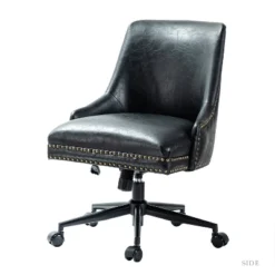 Xavier Faux Leather Office Task Chair With Nailhead | Karat Home -Furniture Specialty Store GUEST 2bacf276 2005 4590 b924 284090b06ad2
