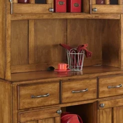 Buffet With 2 Door Hutch Wood/Oak - Home Styles -Furniture Specialty Store GUEST 2bd0f47c ea45 4601 ace1 728ed23c44ef
