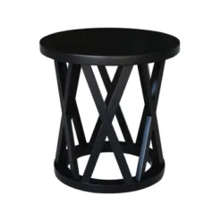 24" Ceylon Round End Table - International Concepts -Furniture Specialty Store GUEST 2bf28b04 bf20 488b beda 8d0d4d199645