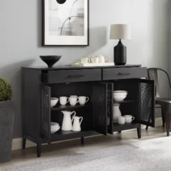Milo Sideboard Black - Crosley -Furniture Specialty Store GUEST 2c2dfda3 868b 4ba3 bd01 f711bee581ba