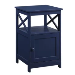 Oxford End Table With Storage Cabinet And Shelf - Breighton Home -Furniture Specialty Store GUEST 2d79ce3a 6037 4132 8a30 ce6d3f9291f3