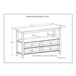 48" Norfolk Solid Wood Console Sofa Table - Wyndenhall 19 48" Norfolk Solid Wood Console Sofa Table - Wyndenhall -Furniture Specialty Store GUEST 2d9df4e9 7366 4707 a90d 10e4af61c06d