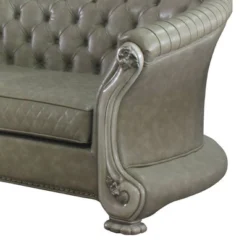 113" Dresden PU Sofa Vintage Bone White - Acme Furniture -Furniture Specialty Store GUEST 2e1c154b d983 4f38 a2d0 548553f2222d