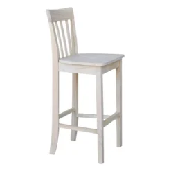 Slatback Barstool Unfinished - International Concepts -Furniture Specialty Store GUEST 2e30d1a7 4d79 4e52 a4b1 d74a7d355906