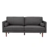 Hayden Tapered Leg Sofa Heather - Inspire Q -Furniture Specialty Store GUEST 2eecd722 fb83 4a3d b82b 741dc7caaab7