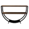 Blakes Rustic Industrial Style Textured Finish Metal Distressed Wood Console Table - Antique Black - Baxton Studio 1 Blakes Rustic Industrial Style Textured Finish Metal Distressed Wood Console Table - Antique Black - Baxton Studio -Furniture Specialty Store GUEST 2f1892f6 fdf3 457c 9fc3 71618cb199a0