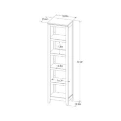 72" Carson Narrow Bookcase - Threshold™ -Furniture Specialty Store GUEST 2f5b1add e3dc 46cd a227 07b43a380bc4