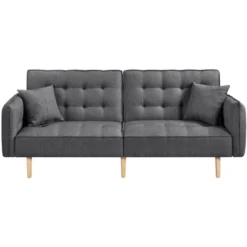 Yaheetech Convertible Sofa Bed Tufted Futon Couch With USB Ports For Living Room -Furniture Specialty Store GUEST 2fd0b25a facf 4a8c 93db 370161b6f807