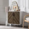 Angelo Modern Bookmatch Accent Cabinet - Saracina Home -Furniture Specialty Store GUEST 302ca5d3 b882 4ddb 9ba0 a3ff51b86f02
