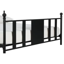 Lisa Contemporary Metal Bed Black - Room & Joy -Furniture Specialty Store GUEST 3052a311 7df6 4d10 bf0b 55b641bd31dd
