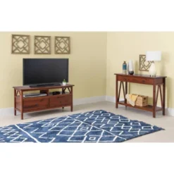 Titian Rustic TV Stand For TVs Up To 40" - Linon -Furniture Specialty Store GUEST 30b49db1 a80b 4b7f 878d 3224963486e0