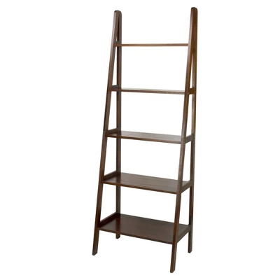 5 Shelf Ladder Bookcase - Flora Home 9 5 Shelf Ladder Bookcase - Flora Home - Image 7