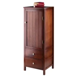 Brooke Jelly Cupboard Walnut - Winsome -Furniture Specialty Store GUEST 3214210e 77dc 442c a19d 11259e49abc4