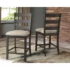 Set Of 2 Rokane Upholstered Counter Height Barstools Brown - Signature Design By Ashley -Furniture Specialty Store GUEST 327ad85d ff6c 414b 934a 9a04e67cc94a