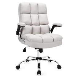 Costway High Back Big & Tall Office Chair Adjustable Swivel W/Flip-up Arm 23 Costway High Back Big & Tall Office Chair Adjustable Swivel W/Flip-up Arm -Furniture Specialty Store GUEST 32fb1e96 03e7 4729 a86e 967ec7fcf7fd