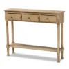 3 Drawer Calvin Wood Entryway Console Table - Baxton Studio -Furniture Specialty Store GUEST 33357fe5 0daf 4a73 9fed 5c649a89eef5
