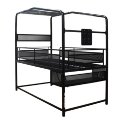 Twin Contra Customizable Mid-Sleeper Gaming Bed With TV Mount For TVs Up To 32" Black - X Rocker -Furniture Specialty Store GUEST 33a84cb2 3d85 4bb3 acdd ece31450232f