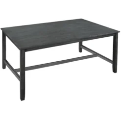 6-Piece Farmhouse Rustic Wooden Dining Table Set With 4 Chairs And Bench, Antique Gray - ModernLuxe 18 6-Piece Farmhouse Rustic Wooden Dining Table Set With 4 Chairs And Bench, Antique Gray - ModernLuxe -Furniture Specialty Store GUEST 33c5c862 0fec 483c 973b 83084e1b61db