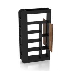 70.87" Triaga Multi Shelf Bookcase Black - MiBasics -Furniture Specialty Store GUEST 33e3c509 e301 4600 954b a34fa8db6d73