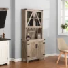 Wall Bar Cabinet With Glass Doors - Home Source -Furniture Specialty Store GUEST 3442e8bb 2a9a 48c1 9be8 754b8dc66f79
