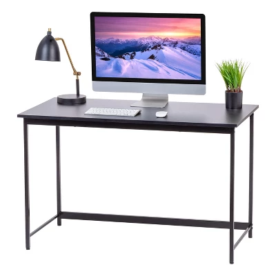 IRIS USA Simple Design Office Desk, Black 3 IRIS USA Simple Design Office Desk, Black