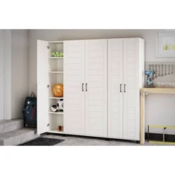 Portford 24" Wide 2 Door Shiplap Cabinet White - Room & Joy -Furniture Specialty Store GUEST 3476825b cf31 4008 ba9c 0c204059ff01