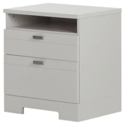 Reevo Nightstand With Drawers And Cord Catcher - South Shore -Furniture Specialty Store GUEST 3510c332 b477 41ba 9b35 954bc2ee20a7