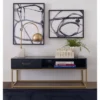 Ellias TV Stand For TVs Up To 50" Black/Gold - Finch -Furniture Specialty Store GUEST 354bb34c 5e54 4d26 9451 e96ce446625c