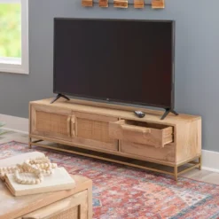 Gordon Media Center Natural - Powell Company -Furniture Specialty Store GUEST 35588dd9 719d 4402 aa8f 12cb5179cc67