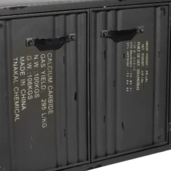 Industrial Wood Buffet Gray - Olivia & May -Furniture Specialty Store GUEST 3573583d c041 43b1 baa7 b6a4db5e48bc