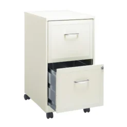 Space Solutions 18" Deep 2 Drawer Mobile Letter Width Vertical File Cabinet -Furniture Specialty Store GUEST 35fa04fd 5993 4775 94d2 3b0d27959465
