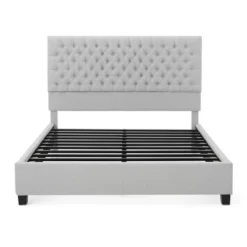 Queen Scout Fully Upholstered Bed Set - Christopher Knight Home -Furniture Specialty Store GUEST 367f18a7 9b80 403c 89b4 7cd1aec3b553