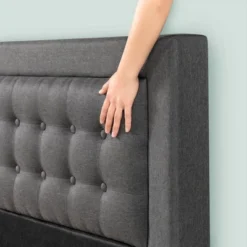 Dachelle Upholstered Platform Bed Frame - Zinus -Furniture Specialty Store GUEST 36a9039b 033d 4f39 b09c 23316a2f71a4