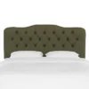 King Tufted Headboard Velvet Loden - Skyline Furniture 2 King Tufted Headboard Velvet Loden - Skyline Furniture -Furniture Specialty Store GUEST 36cf9c07 736d 4f80 b4c0 8c643efe1058