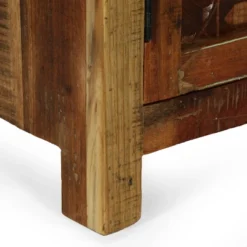 Greenler Boho Handcrafted 2 Door Wood Sideboard Natural/Multi Colored - Christopher Knight Home -Furniture Specialty Store GUEST 3706dd2b f8ec 4ece 895b 1693912d22cf