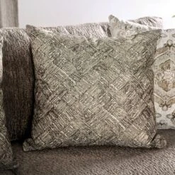 Quavo Upholstered Loveseat Gray - Furniture Of America -Furniture Specialty Store GUEST 3720fd67 4db7 420e 9fb5 2db72f9de264