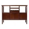 Diego Buffett Sideboard Cabinet Wood/Walnut - Winsome