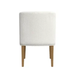 Upholstered Dining Chair Cream Boucle - HomePop -Furniture Specialty Store GUEST 37faef95 9177 4209 81e8 12050af6ce38
