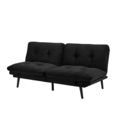 Finley Convertible Futon Sofa Bed Black - Serta -Furniture Specialty Store GUEST 38121e83 dc94 4283 b7b0 041ee87cf536