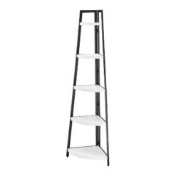70" Free Standing 5 Tier Pyramid Corner Shelf - Danya B. 27 70" Free Standing 5 Tier Pyramid Corner Shelf - Danya B. -Furniture Specialty Store GUEST 3894971c 8911 4b83 b11c e892bad65308