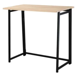 HOMCOM Writing Desk, 31.5" Folding Table For Small Space, Computer Desk With Metal Frame, Space-Saving Workstation For Home Office -Furniture Specialty Store GUEST 38f0b033 0848 4549 b791 81ce36af45cc