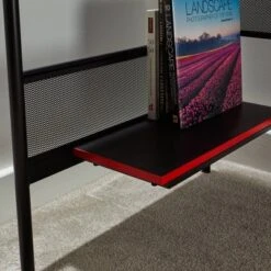 ICarus Mesh Gaming Desk With Wood Desktop - X Rocker -Furniture Specialty Store GUEST 398df773 792b 4217 8293 a4a42f05ebae