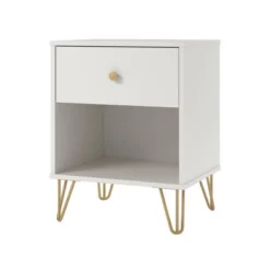 Finley Nightstand White - Novogratz -Furniture Specialty Store GUEST 3a6cc8df b767 4898 ab96 775fce79cde9