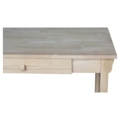 Mission Desk With Drawer - Unfinished - International Concepts 21 Mission Desk With Drawer - Unfinished - International Concepts -Furniture Specialty Store GUEST 3bb6533c a2a0 4b78 a2fa 83a6b5d9386e