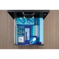 Space Solutions 18" Deep 3 Drawer Metal Organizer File Cabinet With Pencil Drawer -Furniture Specialty Store GUEST 3bdc3043 7b99 4a19 8689 9f7b4ff4651b