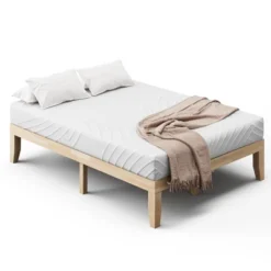 Costway Full Size Wood Bed Frame & Memory 8'' Foam Mattress Set CertiPUR-US Certified -Furniture Specialty Store GUEST 3c0ee602 ce1e 470a aa70 b146ab369736
