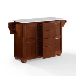Eleanor Granite Top Kitchen Island Mahogany - Crosley -Furniture Specialty Store GUEST 3c349f80 47cd 4b2d 86e1 a73e8f6dba11