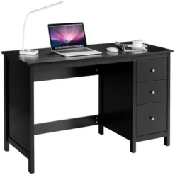 Computer Desk Study Writing Desk Home Office Workstation With 3 Drawers WhiteBlack -Furniture Specialty Store GUEST 3c77ef4a d8fb 4c71 b68f e47705b0826e